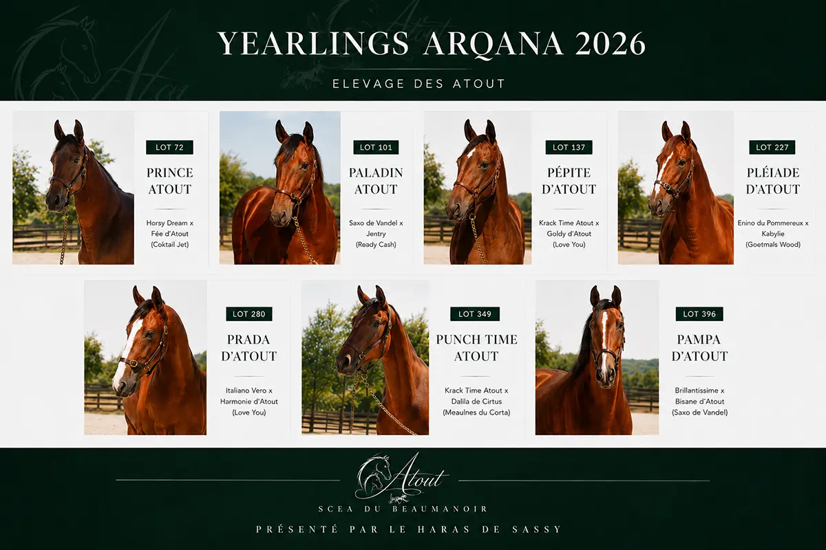 Le cru – ARQANA 2026
